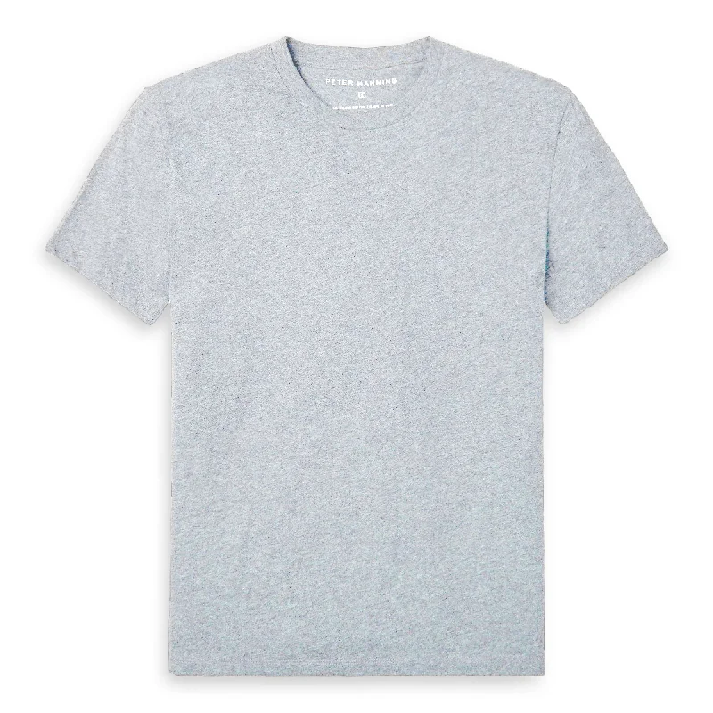 Vintage Crew T-Shirt - Heather Grey