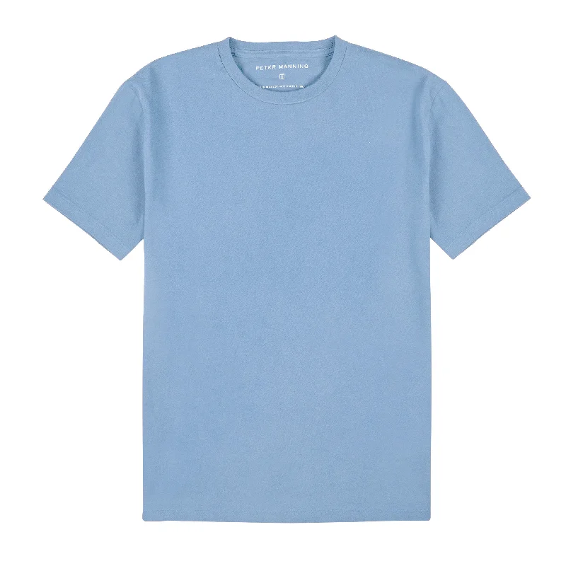 Vintage Crew T-Shirt - Pale Blue