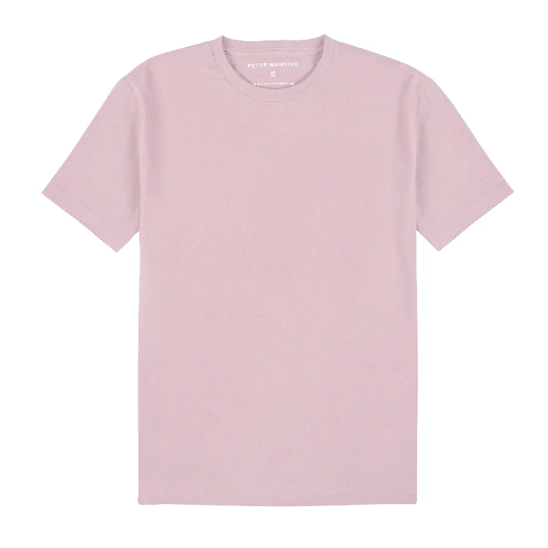 Vintage Crew T-Shirt - Pale Pink