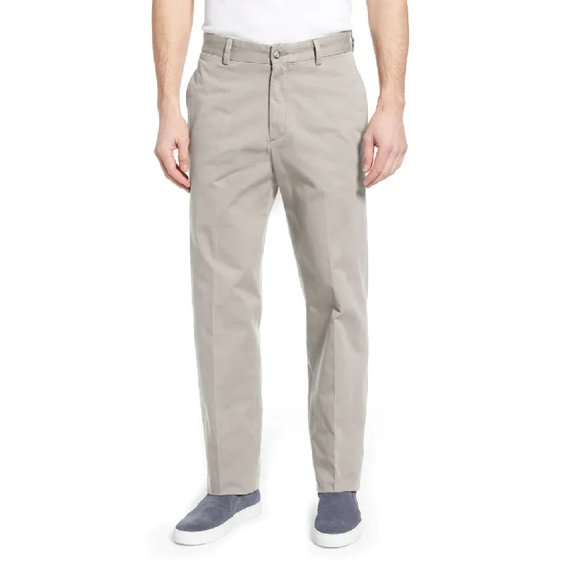 Washed Khaki Pant in Stone (Sumpter Flat Front) by Charleston Khakis