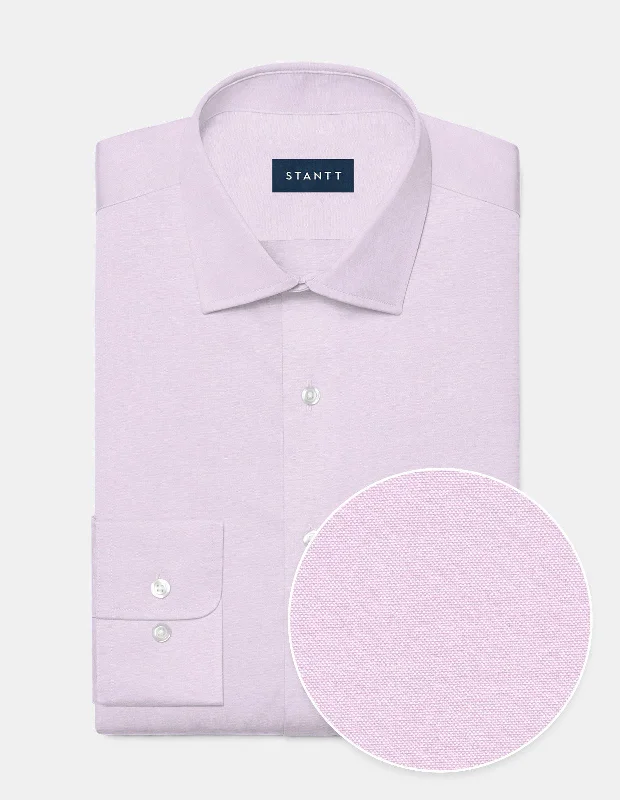 Wrinkle-Resistant Pinpoint Oxford - Pink