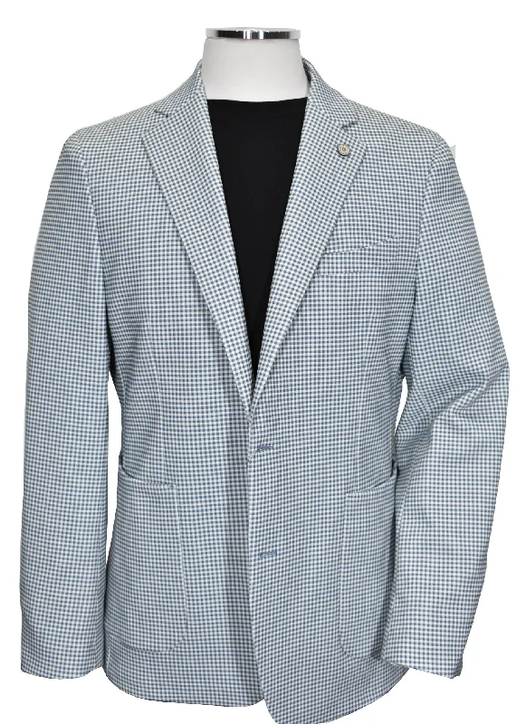 ZRP249 Blue Check Sport Coat