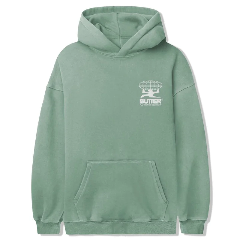 Butter Goods - All Terrain Hoodie Washed Jade