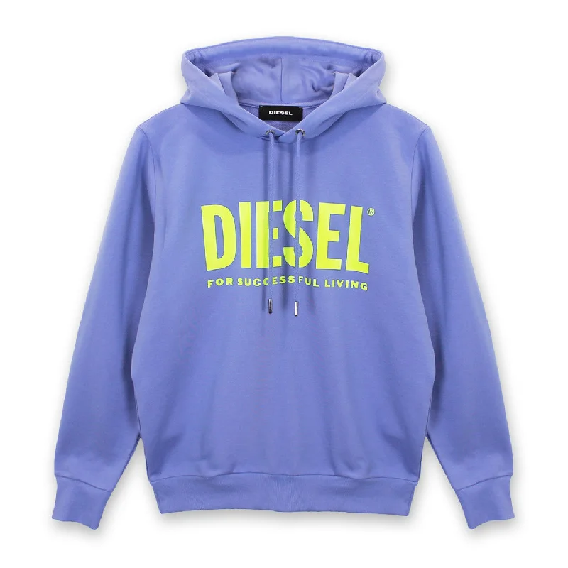 Diesel - S-GIR-HOOD-DIVISION Hoodie in Lilac