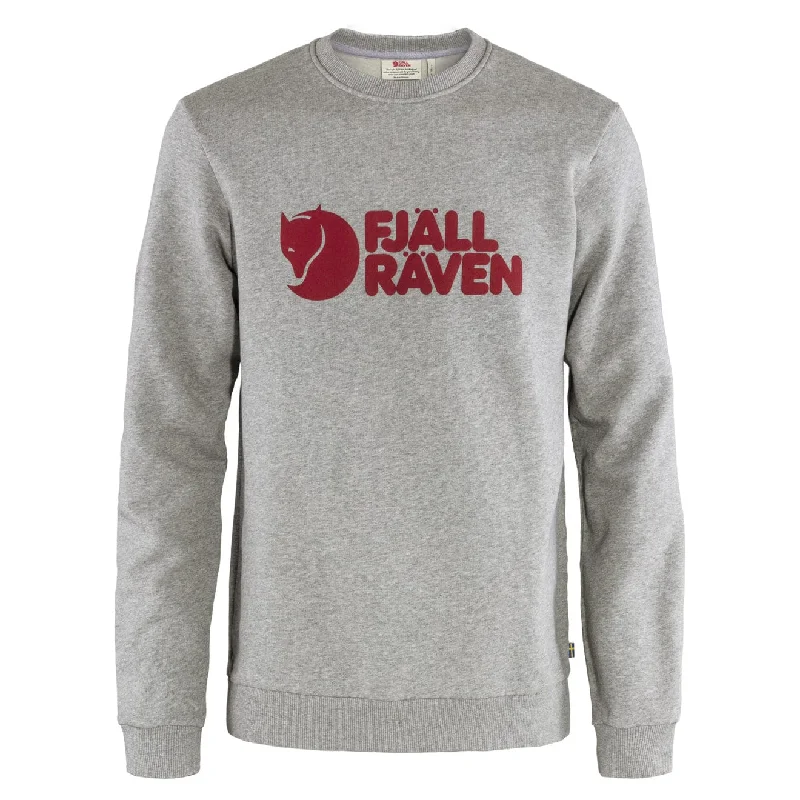 Fjallraven Logo Sweater Grey Melange