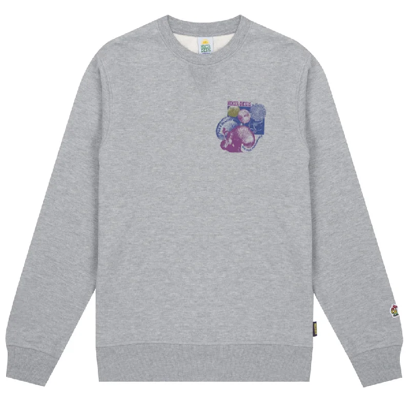 Hikerdelic Sporeswear Sweater Grey Marl