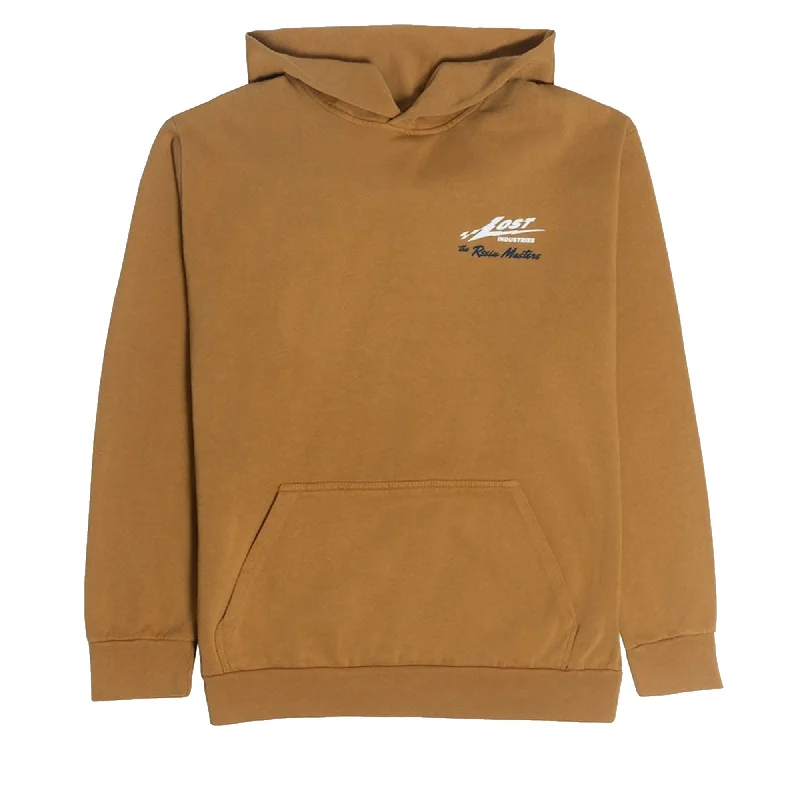 Lost Resin Masters Heavy Men's L/S Hoodie - Gold