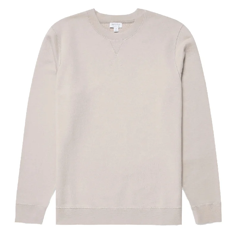 Sunspel Sweatshirt Light Sand